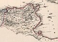 Mapa segons Heinrich Kiepert (Atles Antiquus, 1869)