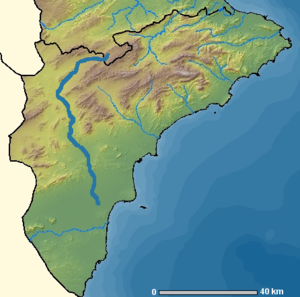 Localización del río Vinalopó respecto a la provincia de Alicante.png