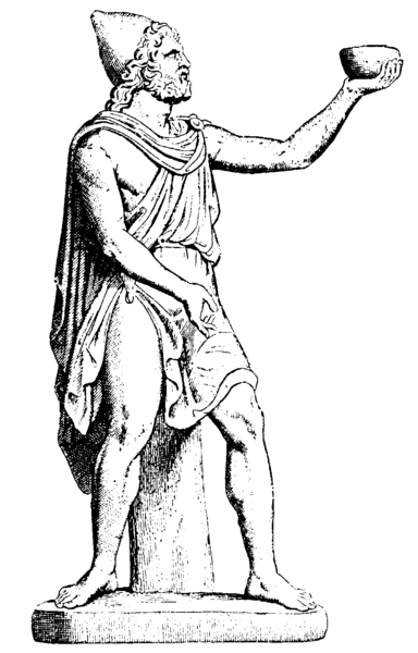 Archiu:Odysseus bjuder cyklopen vin, Nordisk familjebok.png